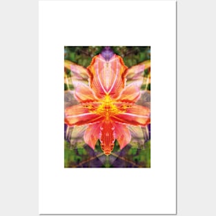 Lily & Clematis Posters and Art